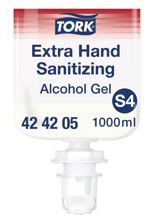 Händedesinfektionsgel Tork Premium 1000ml parfümfrei (MTO) S4