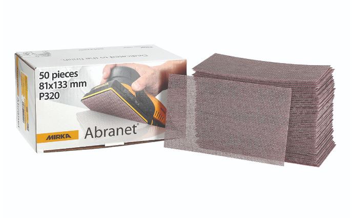 Mirka Abranet Schleifstreifen, Gitternetz 81mm x 133mm