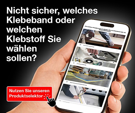 Online Ratgeber für industrielle Klebebebänder und Klebstoffe