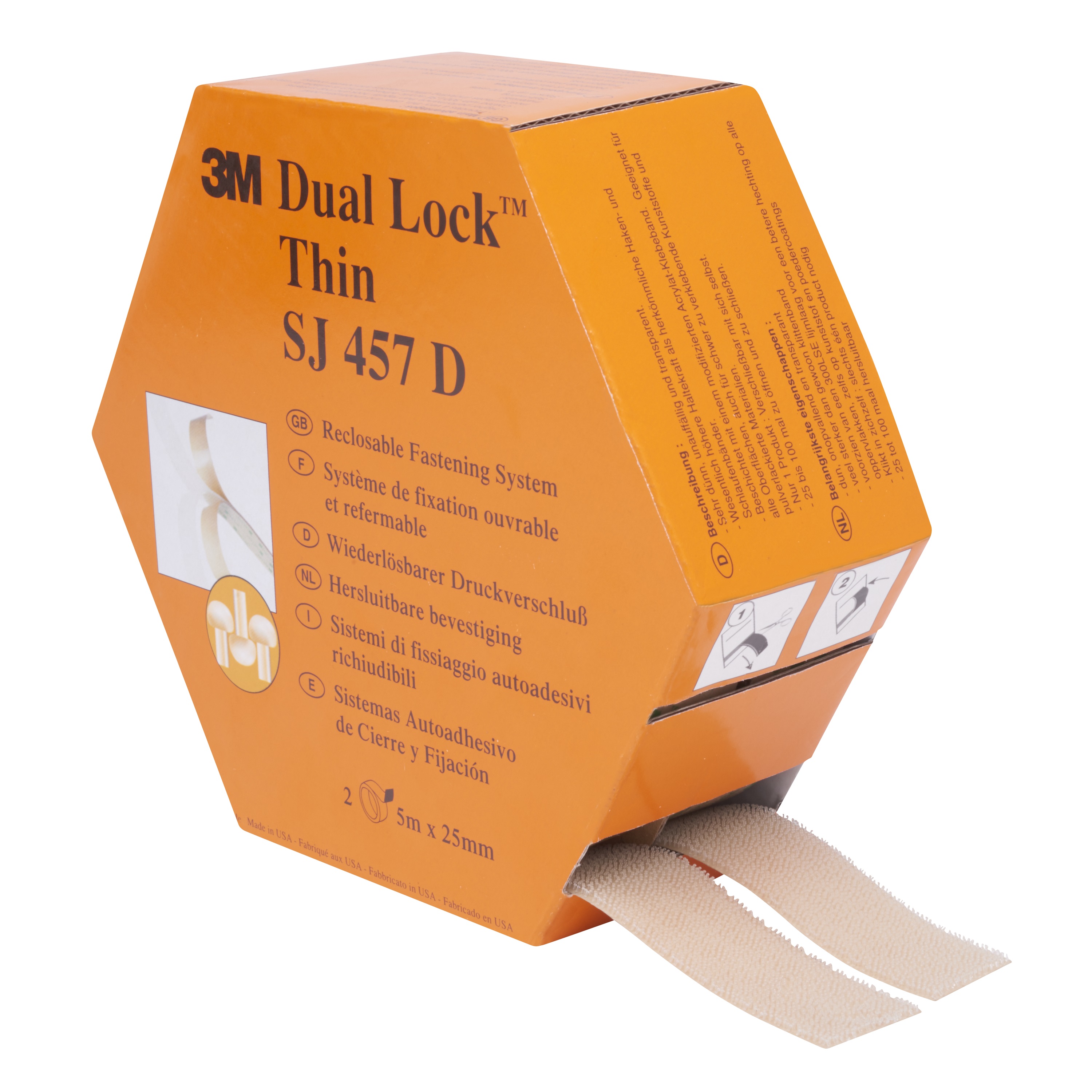 3M SJ-457D Dual Lock Druckverschluss