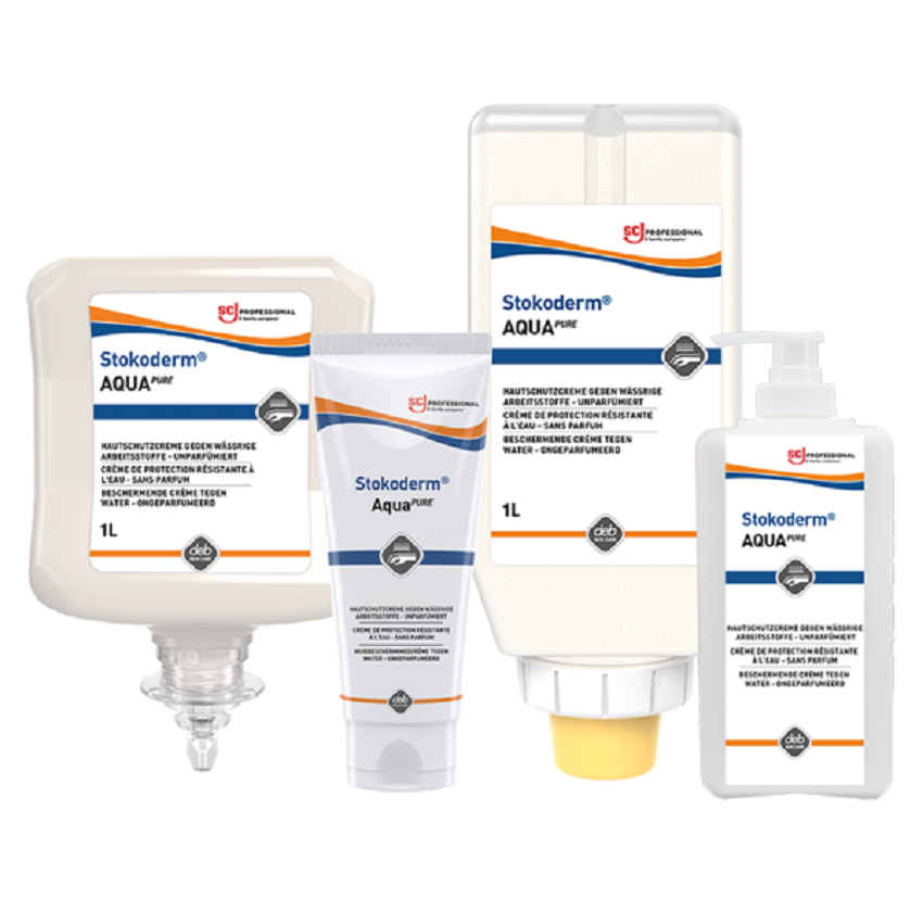 Hautschutz Stokoderm AQUA PURE unparfümiert Hautschutz Stokoderm AQUA PURE unparfümiert