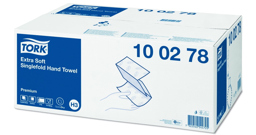 Handtuch Tork Premium weiss