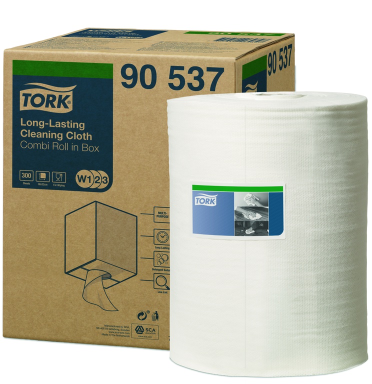 Reinigungstuch Tork W1/W2/W3 Performance langlebig 1-lagig