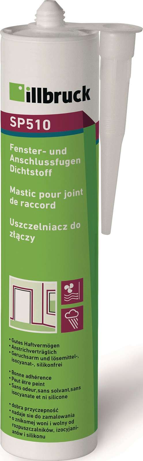 illbruck SP510 Fenster- und Anschlussfugen Dichtstoff illbruck SP510 Fenster- und Anschlussfugen Dichtstoff