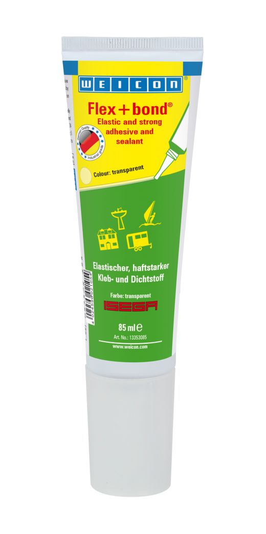 WEICON Flex+bond Kleb- und Dichtstoff transparent WEICON Flex+bond Kleb- und Dichtstoff transparent