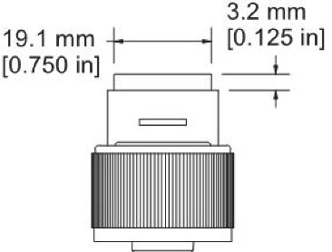 Designetics Filz Breite: 19.1mm, ohne Anschlag