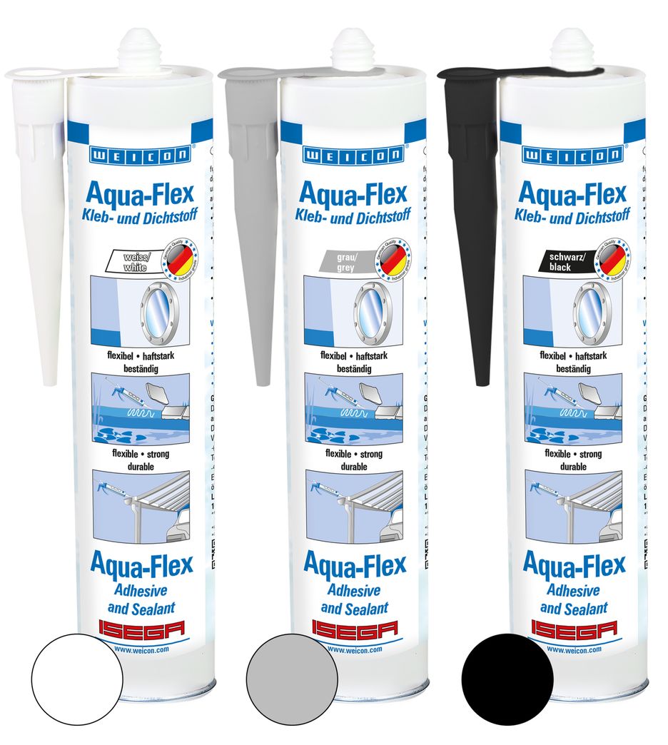 WEICON Aqua-Flex MS-Polymer, schwarz WEICON Aqua-Flex MS-Polymer, schwarz