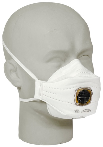 Atemschutzmaske JSP SPRINGFIT FFP2 partikelfiltrierend mit Ventil Atemschutzmaske JSP SPRINGFIT FFP2 partikelfiltrierend mit Ventil