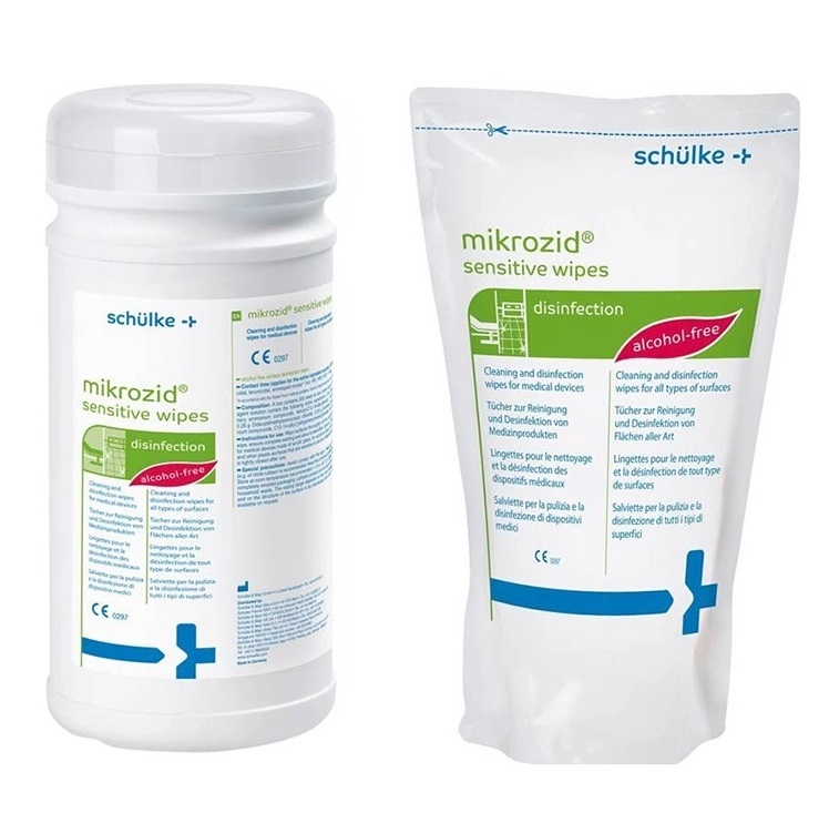 Flächen-Desinfektionsmittel Mikrozid Sensitive Jumbo Wipes 20x20cm