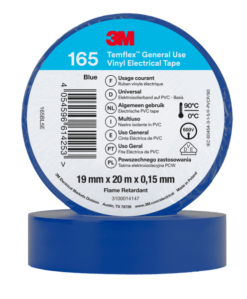 3M Temflex 165 Vinyl-Isolierband