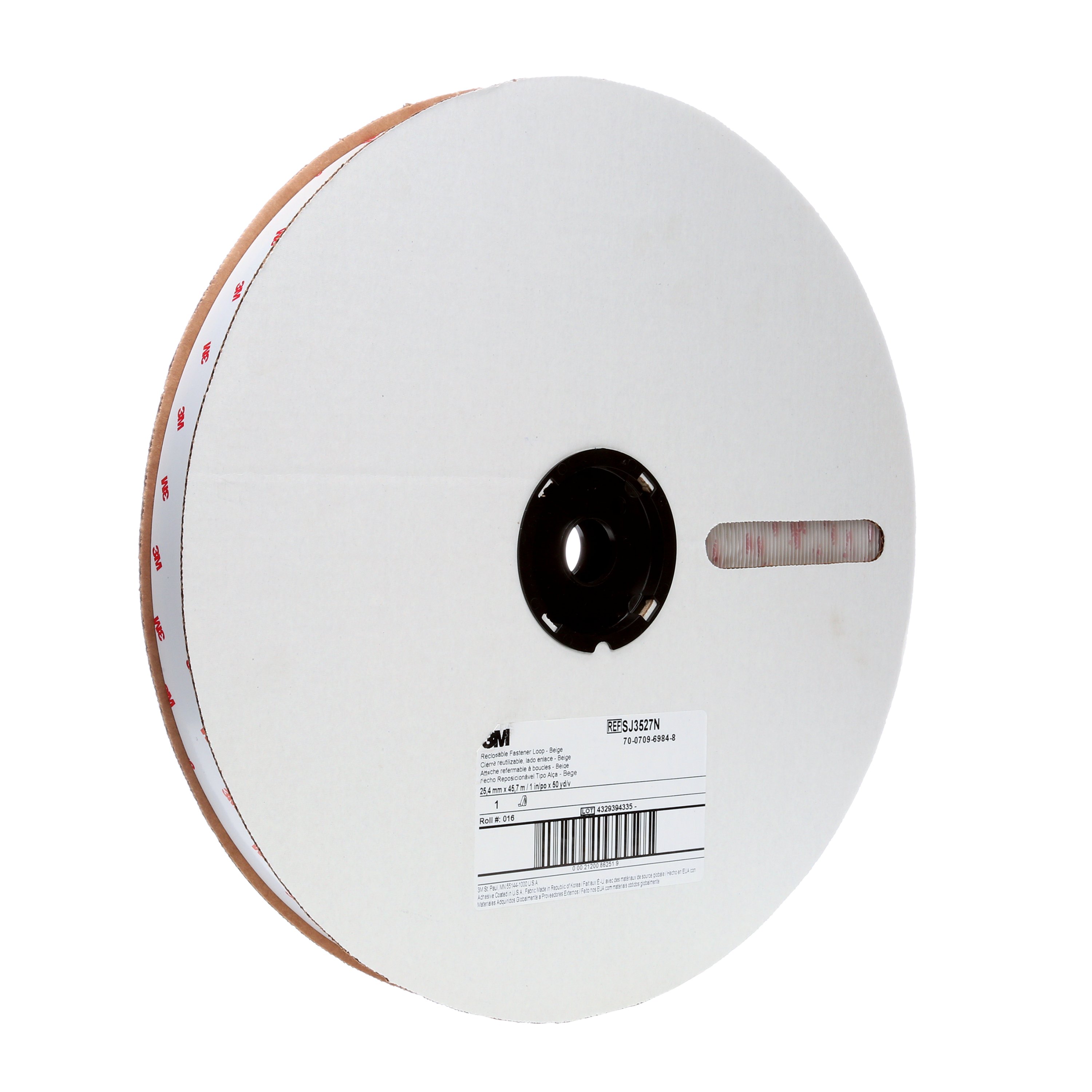 3M SJ-3527 Scotchmate Schlingenband schwarz 3M SJ-3527 Scotchmate Schlingenband schwarz