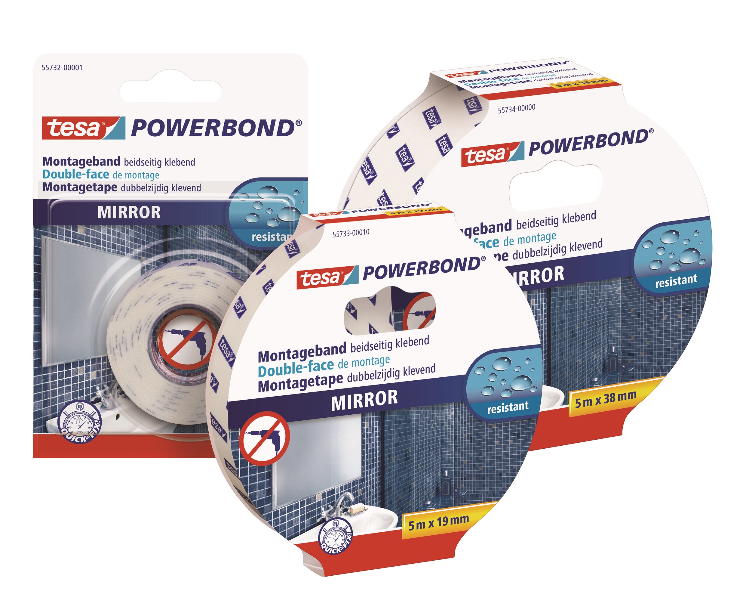 tesa 5573 Powerbond Spiegel tesa 5573 Powerbond Spiegel