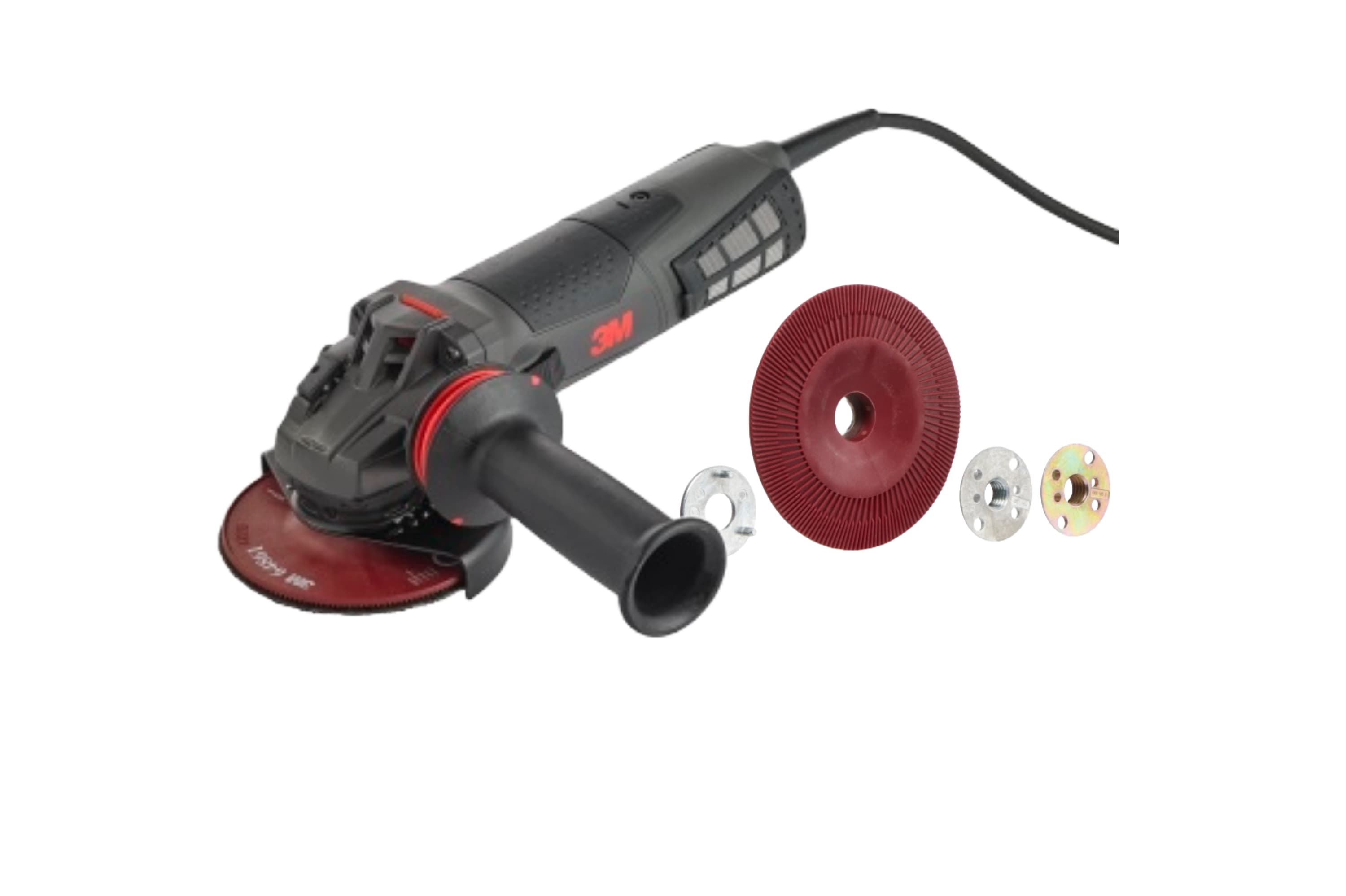 3M Elektro Winkelschleifer Stützteller. 3M Elektro Winkelschleifer Stützteller. in dunkelgrauer Farbe