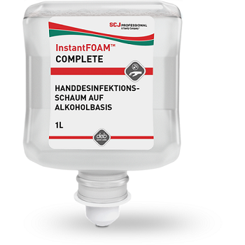 Händedesinfektion InstantFOAM Complete für den manuellen Dispenser Händedesinfektion InstantFOAM Complete für den manuellen Dispenser