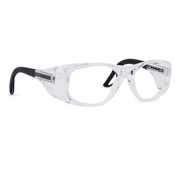 Schutzbrille Superior Kristall Schutzbrille Superior Kristall mit schwarzen Bügeln