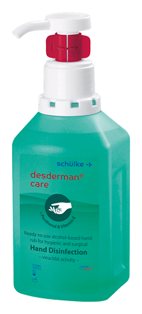 Händedesinfektion Desderman Care 500ml hyclick Flasche