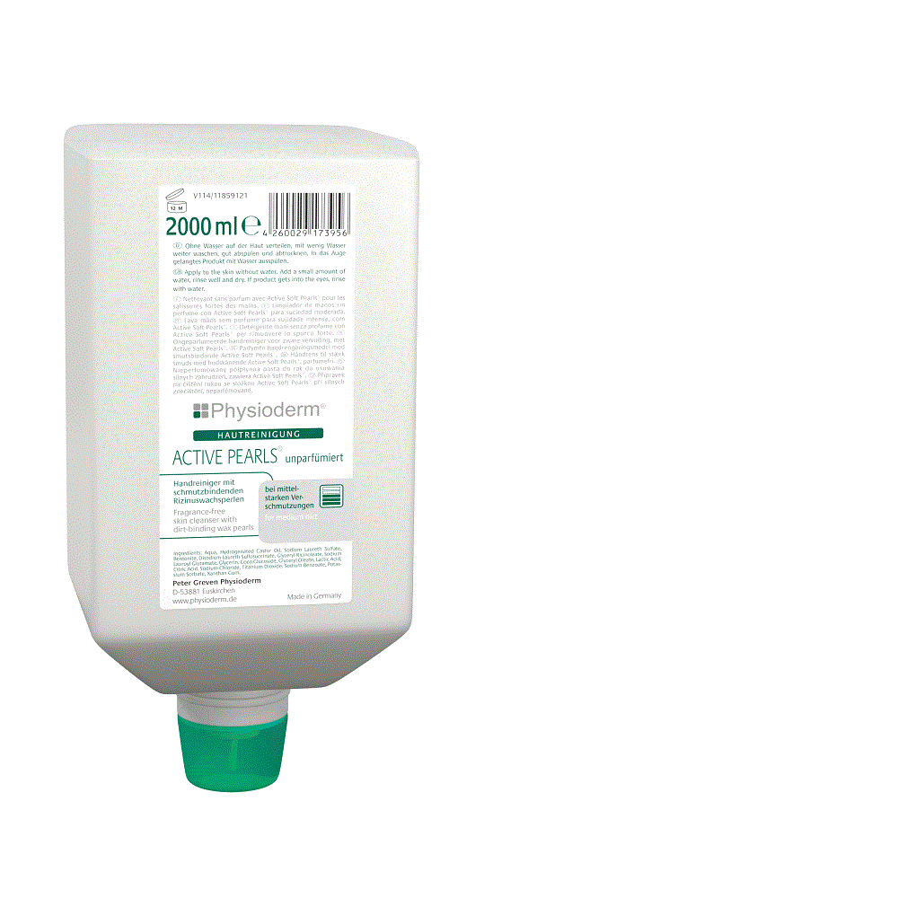 Physioderm Hautreinigung ACTIVE PEARLS PLUS unparfümiert