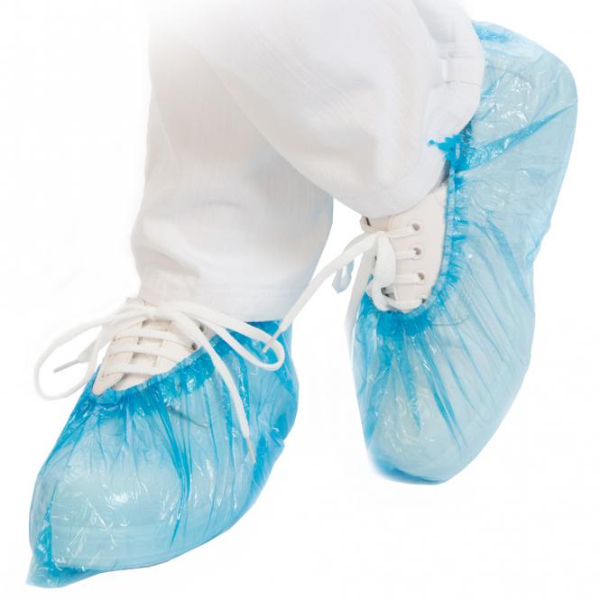 Überschuhe für Spender Hygomat (blau, 46cm, Polypropylen) Überschuhe für Spender Hygomat (blau, 46cm, Polypropylen)