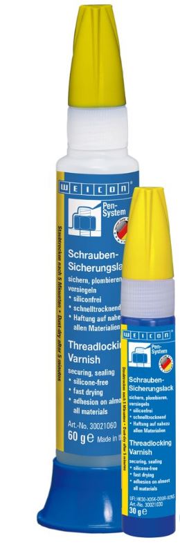 WEICON Schraubensicherungslack, gelb