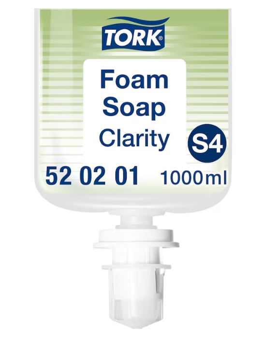 Schaumseife Tork Premium S4 1000ml unparfümiert Schaumseife Tork Premium S4 1000ml unparfümiert