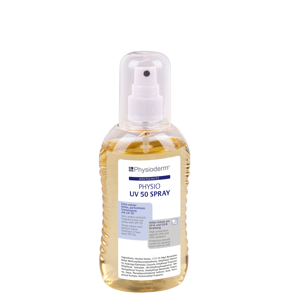 Hautschutz PHYSIO UV 50 SPRAY unparfümiert 200ml Hautschutz PHYSIO UV 50 SPRAY unparfümiert 200ml