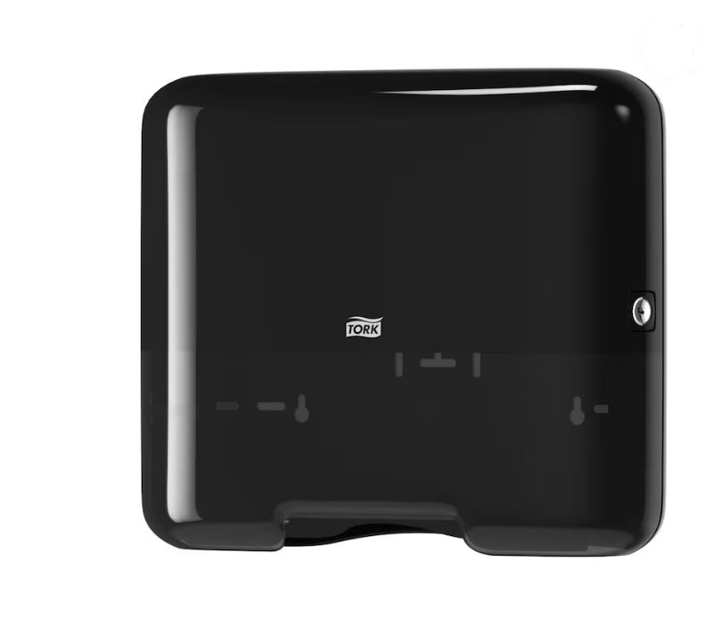 Spender Handtücher Tork Elevatio Mini H3 schwarz  Spender Handtücher Tork Elevatio Mini H3 schwarz