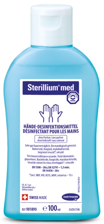 Händedesinfektionsmittel Sterillium med (n)