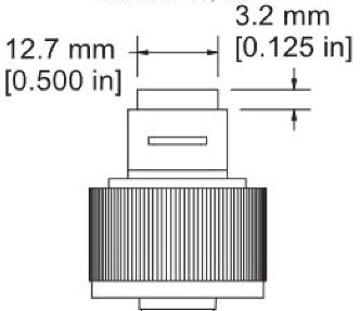 Designetics Filz Breite: 12.7mm, ohne Anschlag